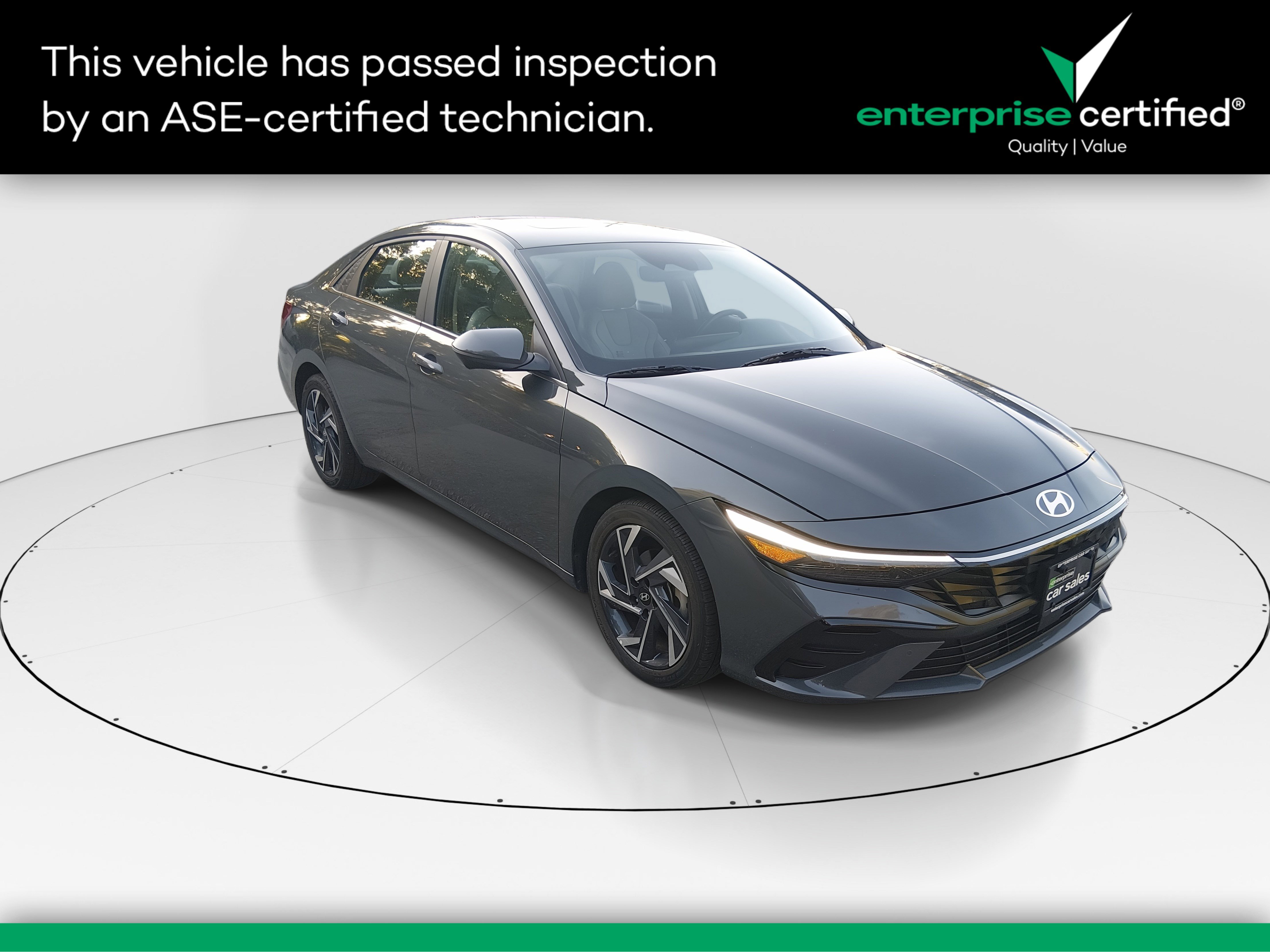 2024 Hyundai Elantra Limited IVT — front three-quarter view