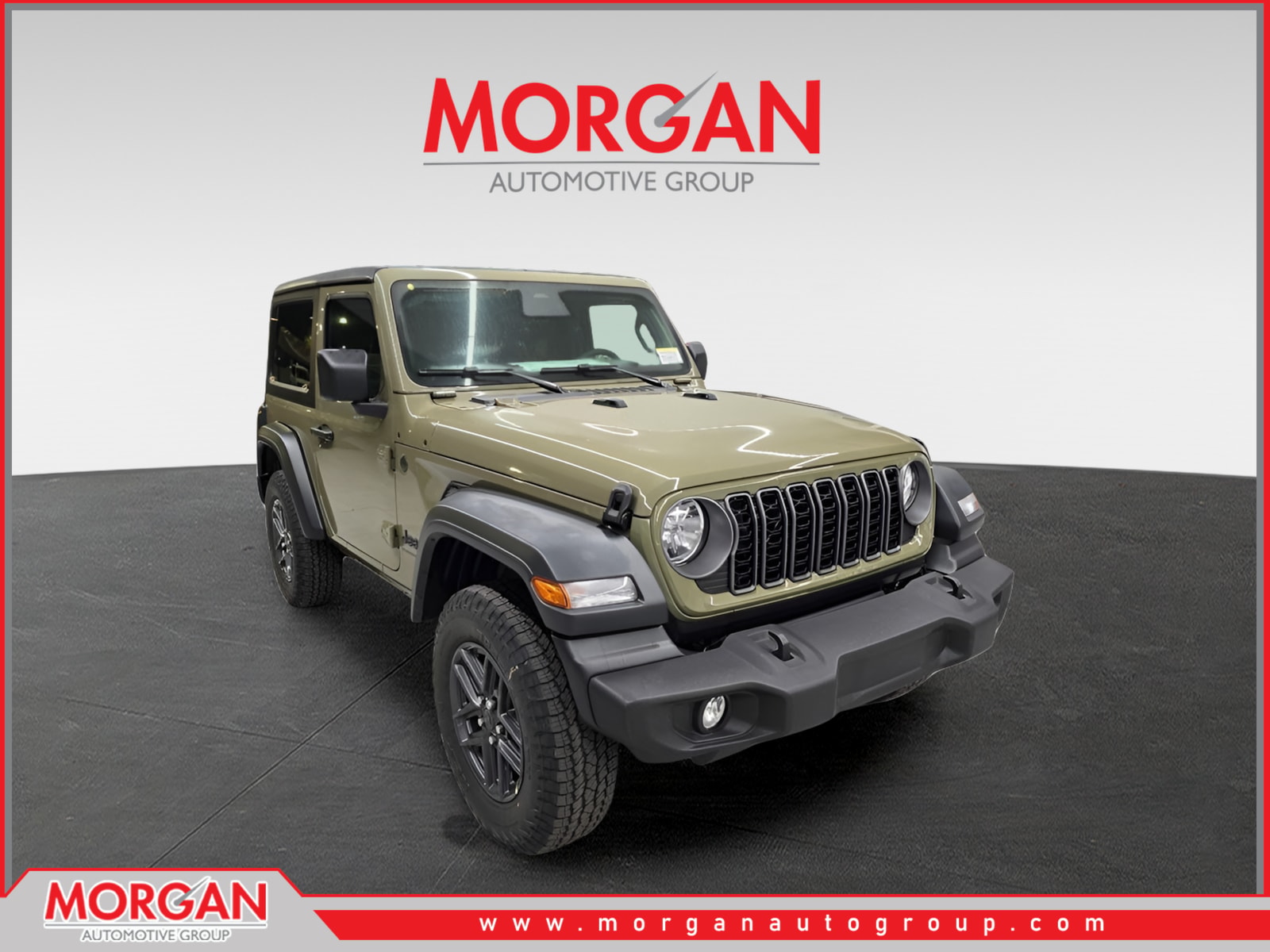 2026 Jeep Wrangler Sport S in 41 — front three-quarter view