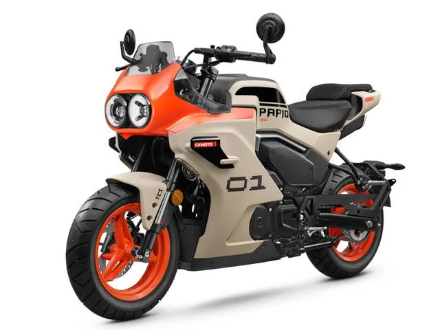 2026 CFMOTO Papio SS — front three-quarter view