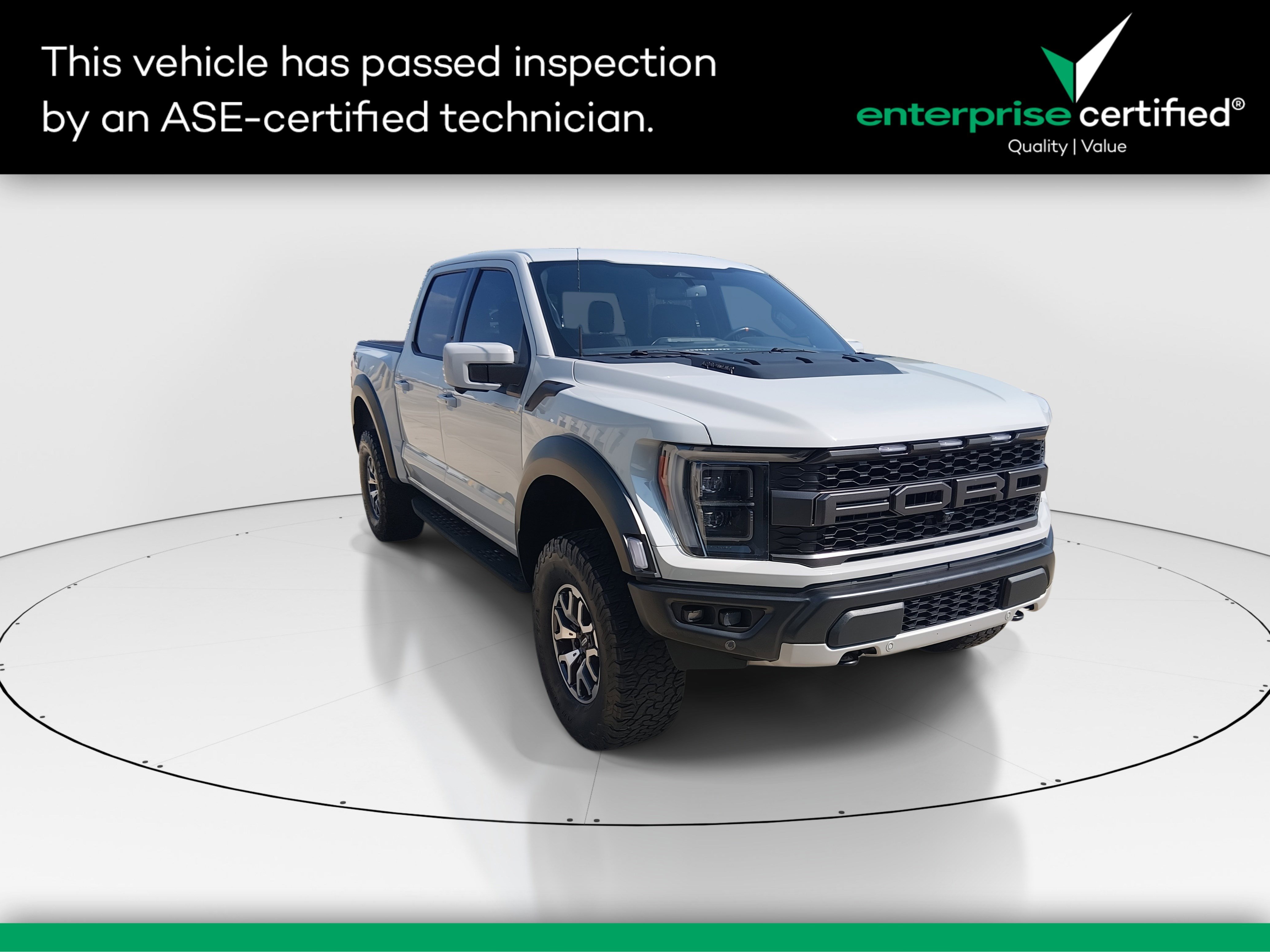 2023 Ford F-150 Raptor 4WD SuperCrew 5.5' Box — front three-quarter view