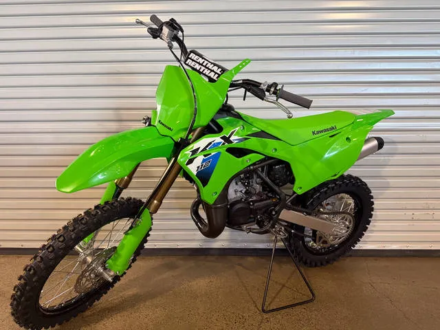 2026 Kawasaki KX™112 — front three-quarter view