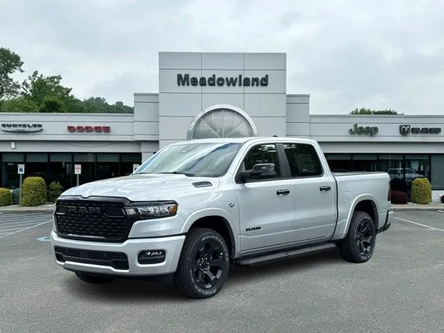 2026 RAM 1500 Big Horn in Silver Zynith Exterior Paint — front three-quarter view