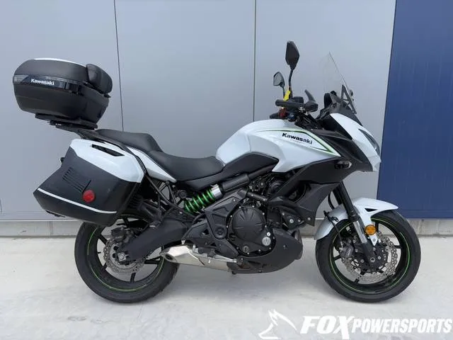 2018 Kawasaki Versys® 650 LT — front three-quarter view