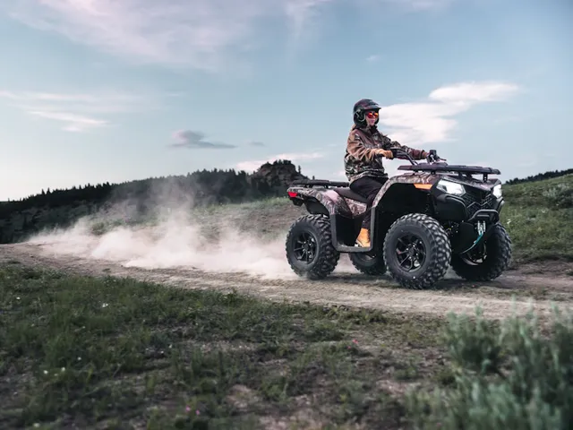 2026 CFMOTO CFORCE 500 — front three-quarter view