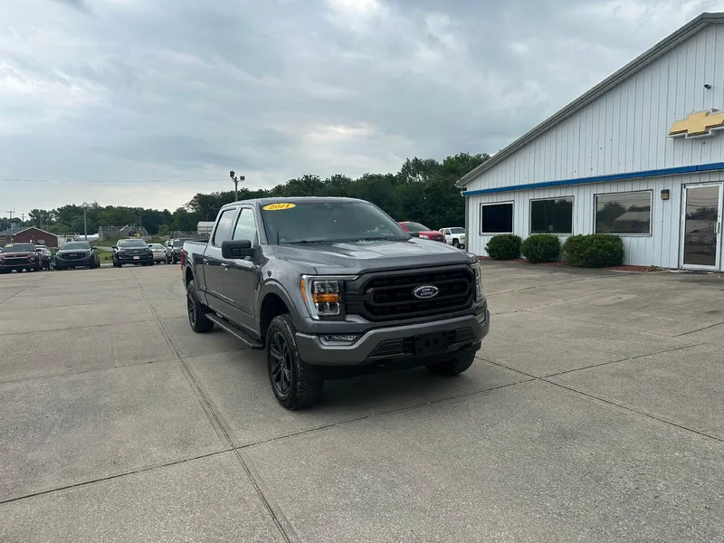 2021 Ford F-150 XL — front three-quarter view