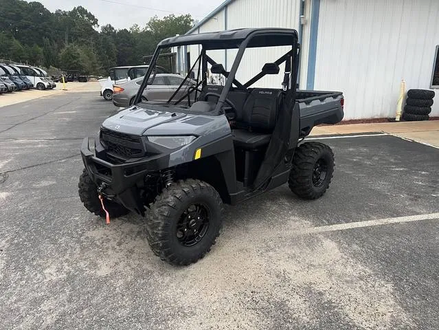2026 Polaris® Ranger XP 1000 EPS Premium Stealth Grey — front three-quarter view