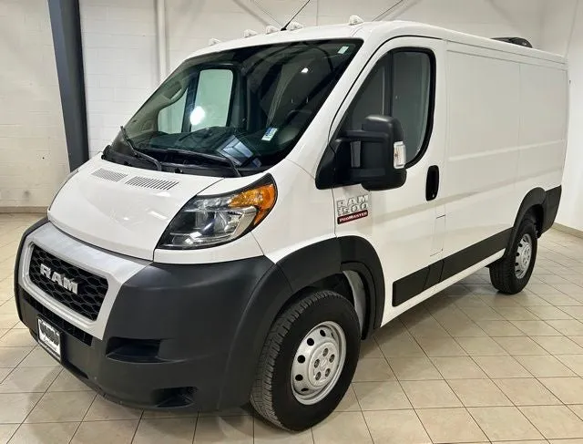 2020 RAM ProMaster 1500 Low Roof in Bright White Clearcoat — front three-quarter view