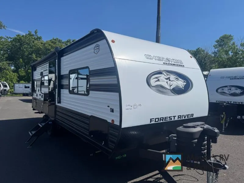 2027 Forest River RV Cherokee Grey Wolf 23MS — front three-quarter view