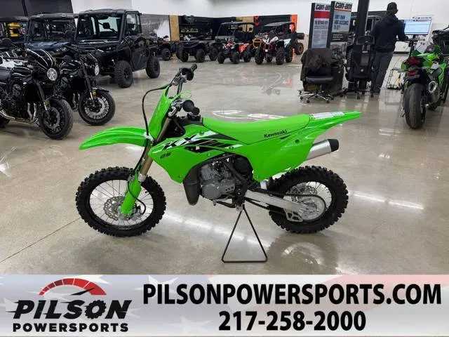 2025 Kawasaki KX™85 — front three-quarter view