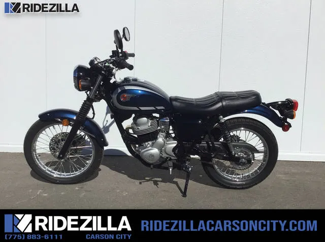 2025 Kawasaki W230 ABS — front three-quarter view