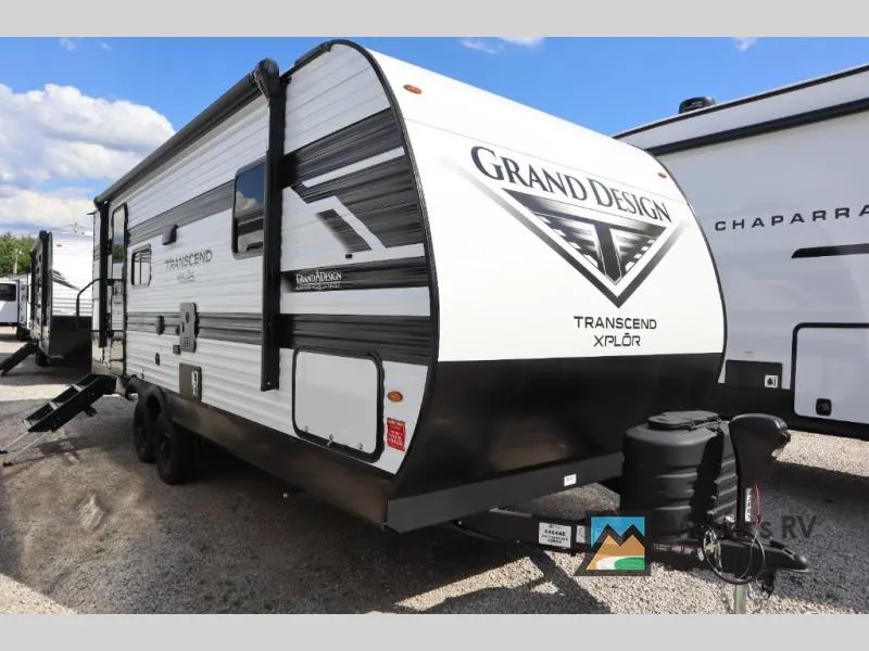 2027 Grand Design Transcend Xplor 22RBX — front three-quarter view