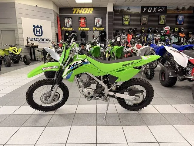 2026 Kawasaki KLX®140R — front three-quarter view