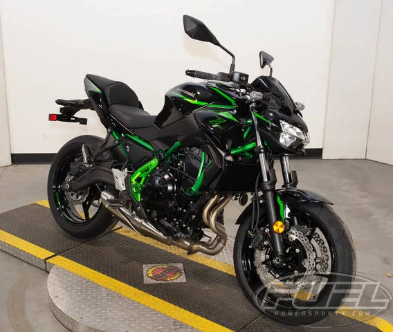 2025 Kawasaki Z650 ABS — front three-quarter view