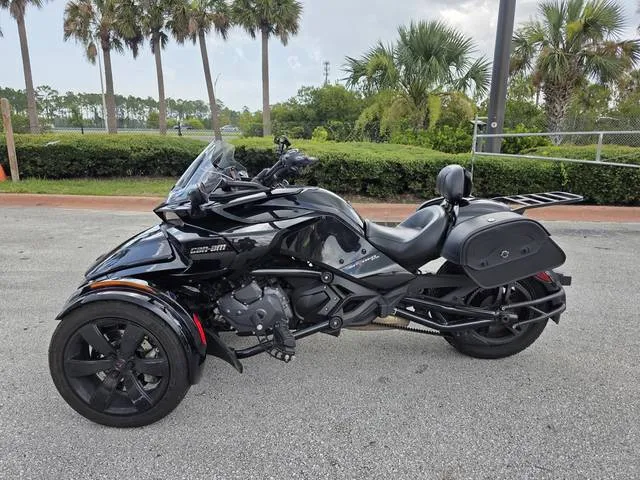 2019 Can-Am® Spyder® F3 — front three-quarter view