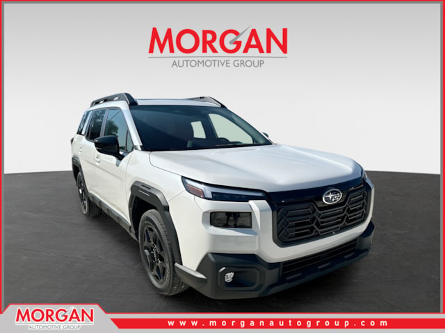 2026 Subaru Outback Limited in White — front three-quarter view