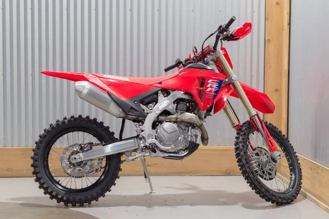 2026 Honda® CRF450RX — front three-quarter view
