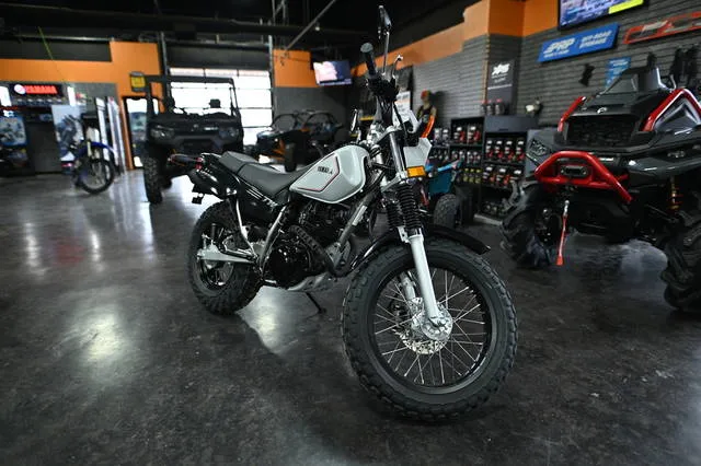 2026 Yamaha TW200 — front three-quarter view