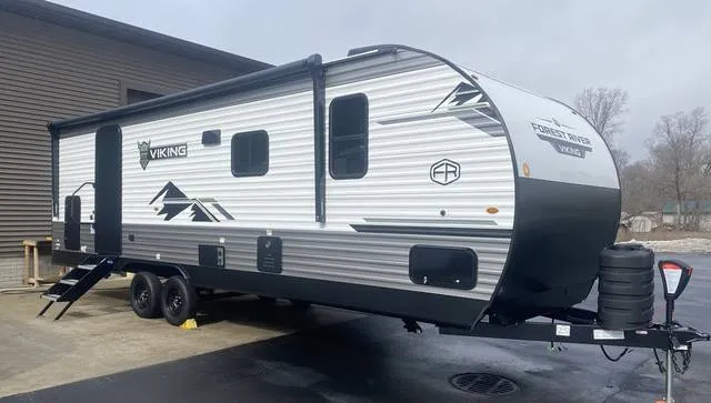 2025 Forest River Viking 6K Series 25RB — front three-quarter view