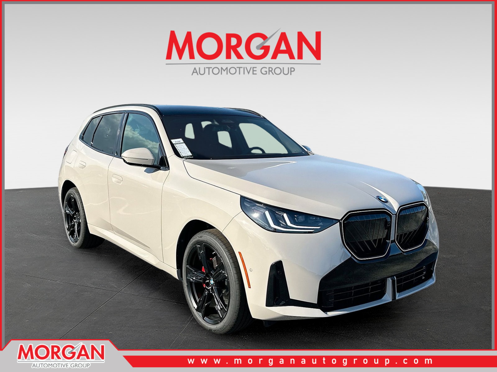 2026 BMW X3 30 xDrive in Beige — front three-quarter view