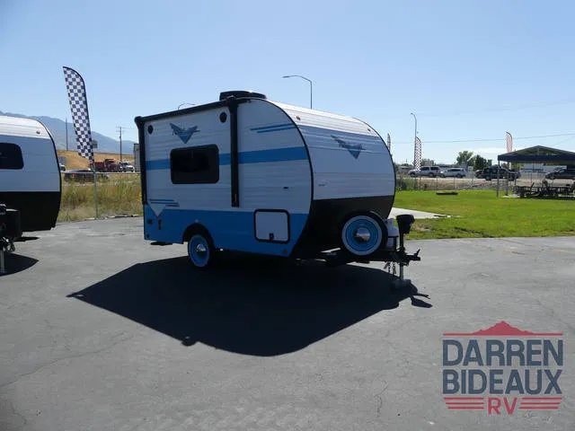 2025 Riverside RV Retro 135 — front three-quarter view
