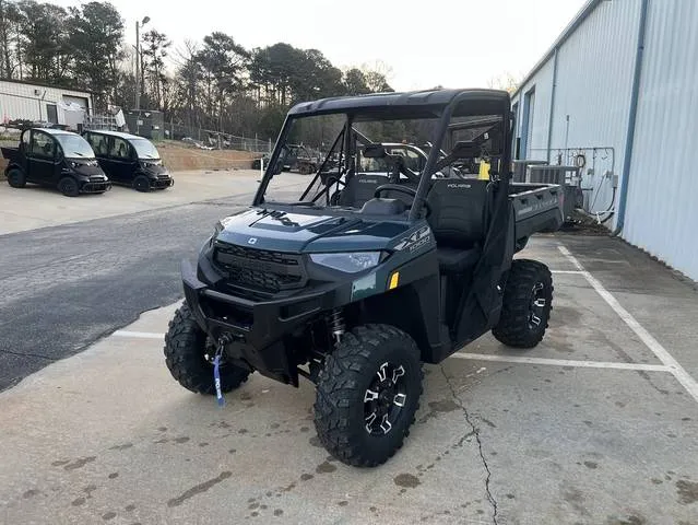 2026 Polaris® Ranger XP 1000 EPS Premium Blue Labyrinth — front three-quarter view