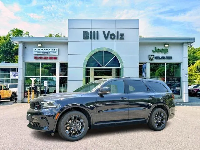 2026 Dodge Durango GT Plus in Night Moves Exterior Paint — front three-quarter view