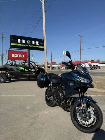 2026 Kawasaki Versys® 650 LT ABS — front three-quarter view