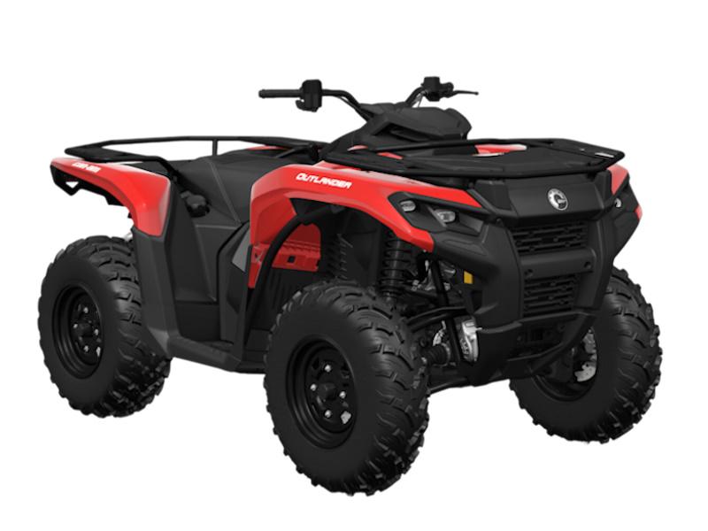 2026 Can-Am Outlander 500 — front three-quarter view