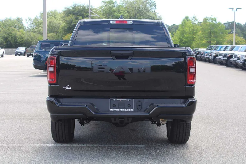 2026 RAM 1500 — rear three-quarter view
