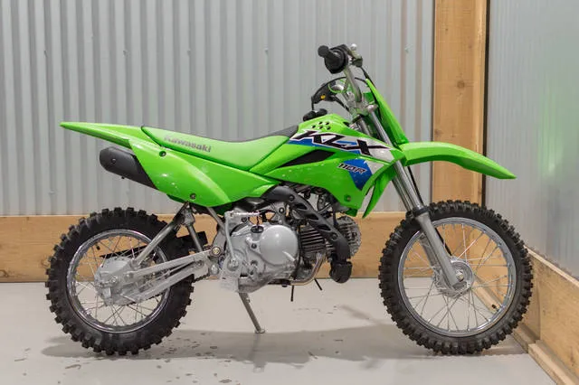 2026 Kawasaki KLX®110R — front three-quarter view