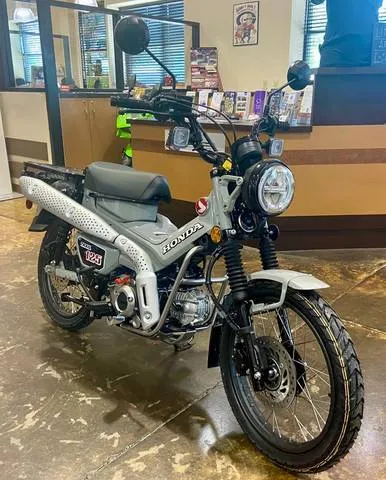 2025 Honda® Trail125 — front three-quarter view