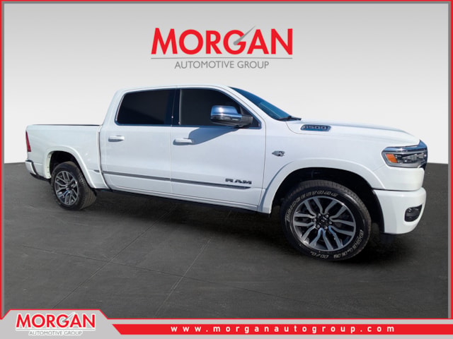 2026 Ram 1500 Limited in White — front three-quarter view