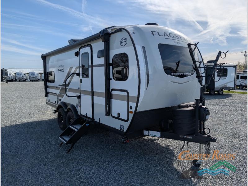2026 Forest River Flagstaff E-Pro — front three-quarter view