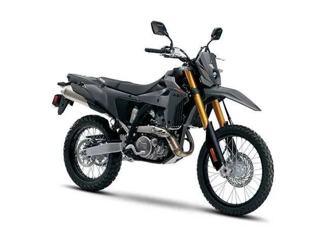 2025 Suzuki DR-Z4S — front three-quarter view