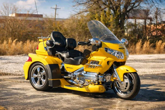 2005 Honda® Gold Wing — front three-quarter view