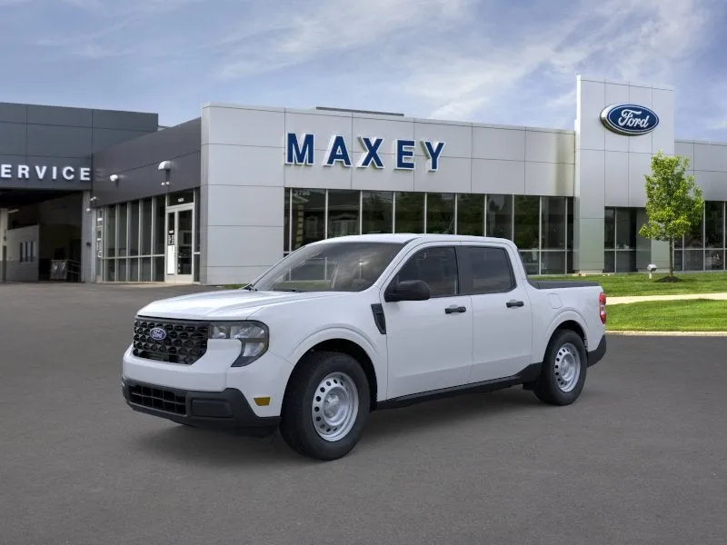 2026 Ford Maverick XL in Space White Metallic — front three-quarter view