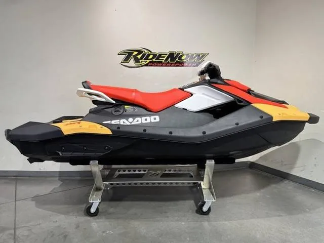 2026 Sea-Doo Spark™ for 3 Rotax® 900 ACE™ - 90 CONV with IBR — front three-quarter view