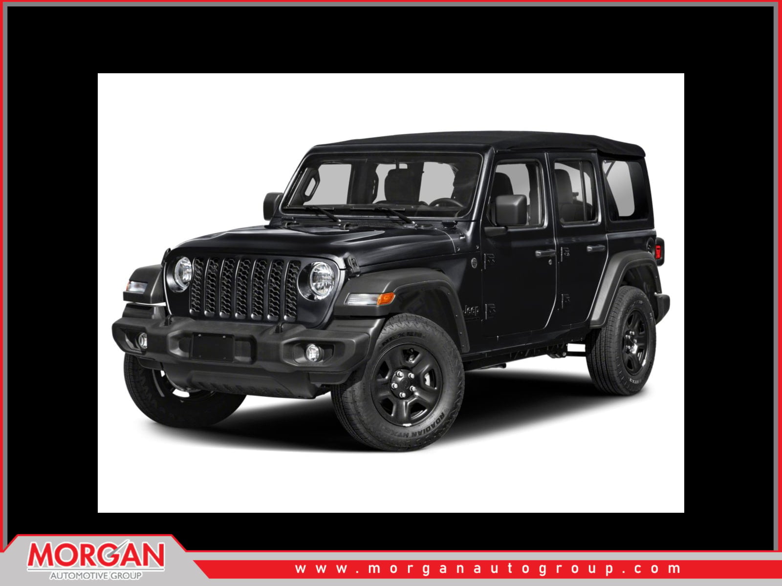 2026 Jeep Wrangler Sport S in Blue — front three-quarter view