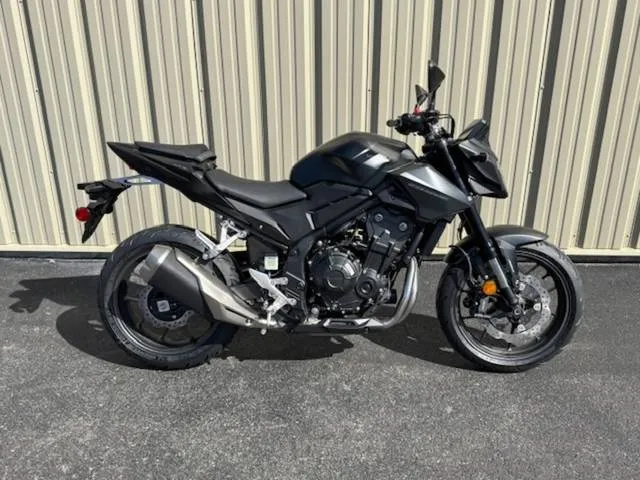 2025 Honda® CB500F — front three-quarter view