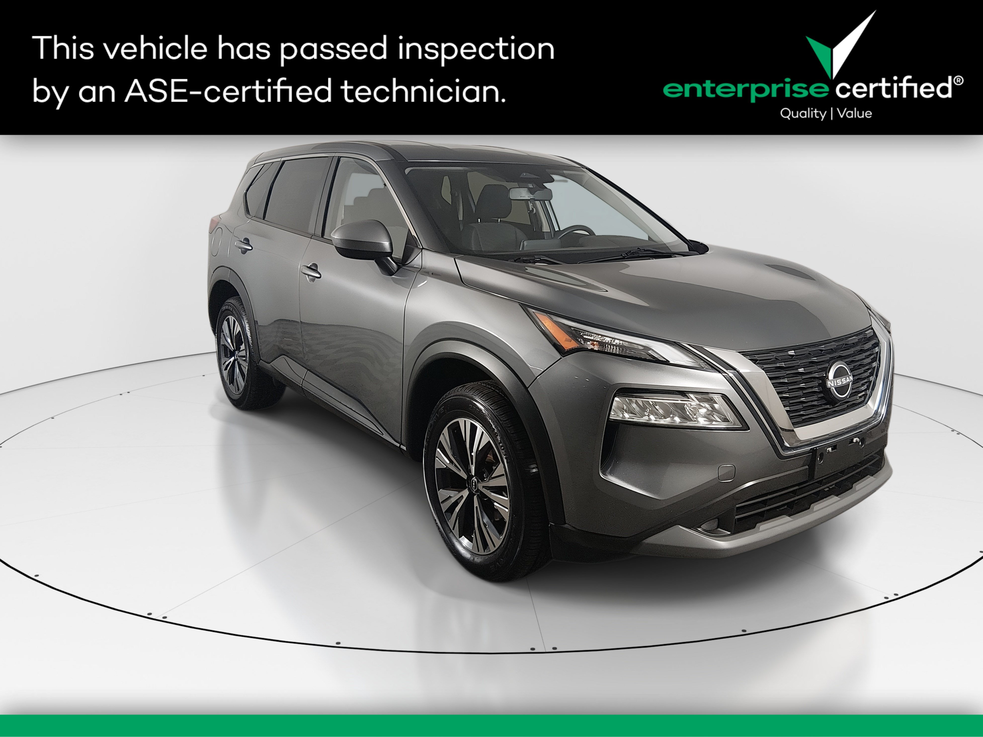 2023 Nissan Rogue AWD SV — front three-quarter view