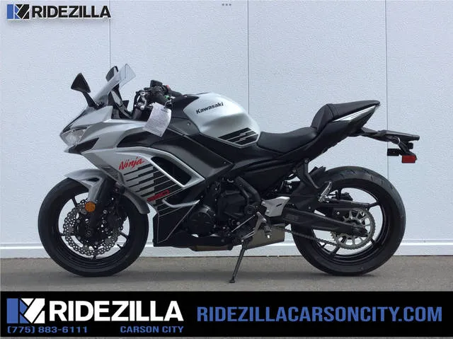 2026 Kawasaki Ninja® 650 ABS — front three-quarter view