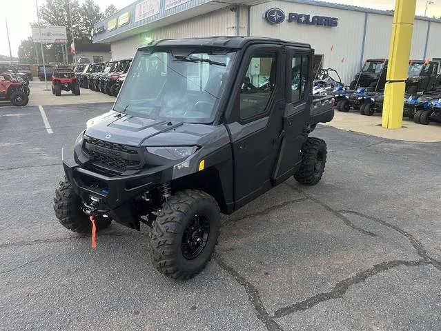 2026 Polaris® Ranger Crew XP 1000 EPS NorthStar Ultimate Stealth Grey — front three-quarter view