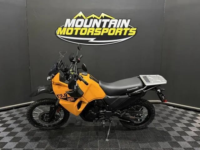 2026 Kawasaki KLR®650 ABS — front three-quarter view