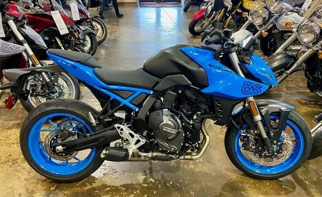 2024 Suzuki GSX-8S — front three-quarter view