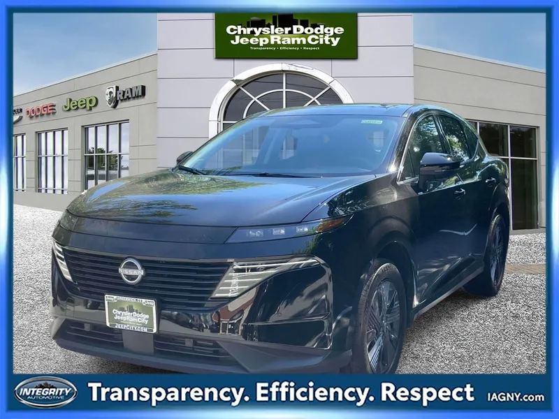 2025 Nissan Murano SL in Super Black — front three-quarter view