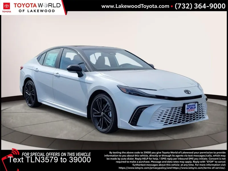 2026 Toyota Camry XSE AWD in Wind Chill Pearl With Midnight Black Metallic Roof <a role='button' class='viewDgDisclaimersButton'...