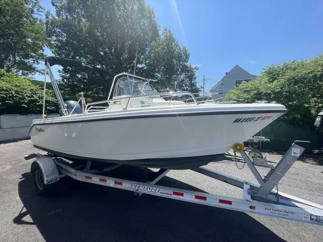2021 EdgeWater 170CC — front three-quarter view