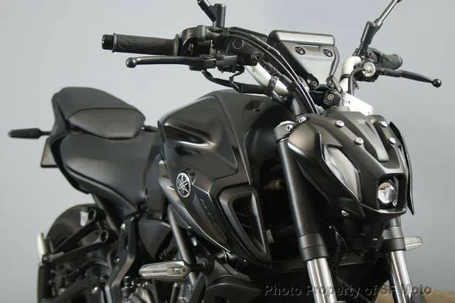 2024 Yamaha MT-07 — front three-quarter view