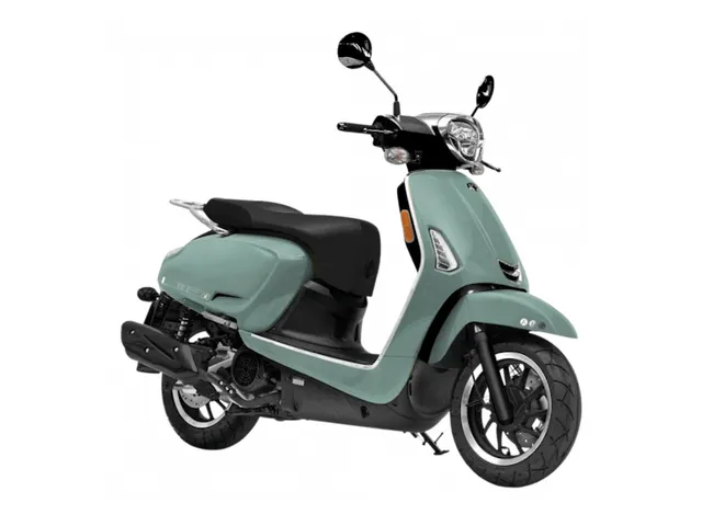 2026 KYMCO Like 150i ABS — front three-quarter view