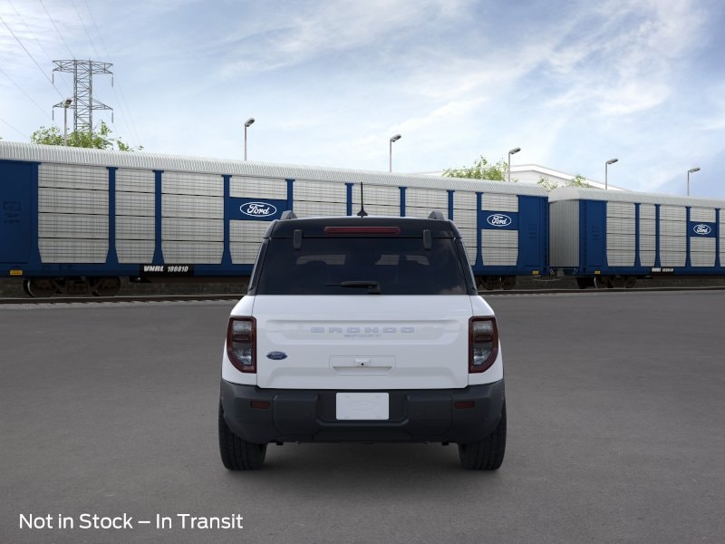 2026 Ford Bronco Sport Outer Banks in Oxford White — front three-quarter view